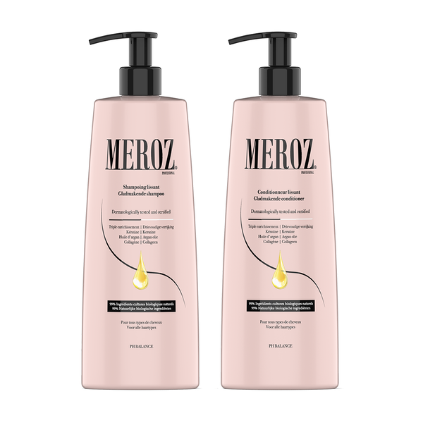Duo Pack Meroz shampoo & conditioner 1000ml